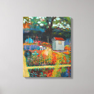 White Chair Canvas Print