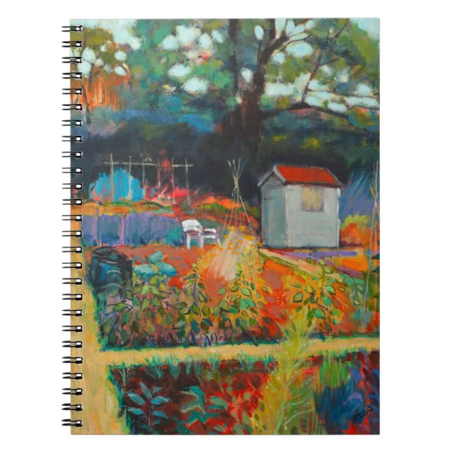 White Chair Spiral Notebook (Front)