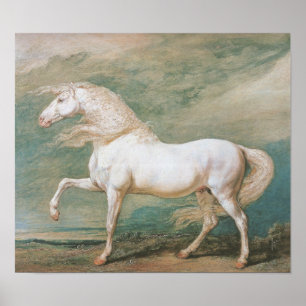 White Charger Poster