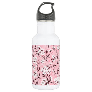 White cherry blossom 532 ml water bottle