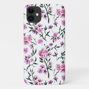White cherry blossom on white Case-Mate iPhone case