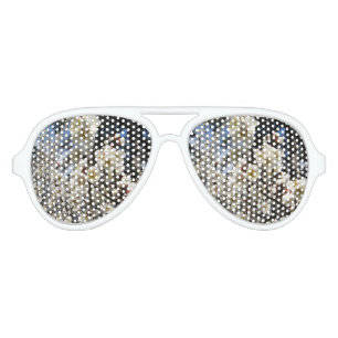 White Cherry Blossom / Sakura / サクラ（桜） Aviator Sunglasses