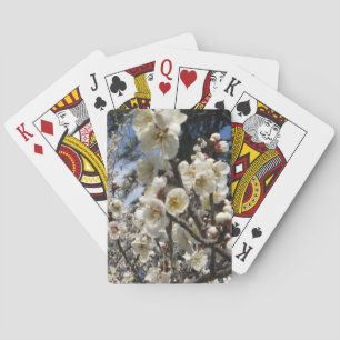 White Cherry Blossom / Sakura / サクラ(桜) Playing Cards