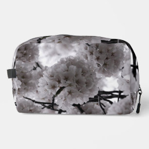 White Cherry Blossoms Dopp Kit