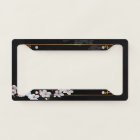 white Cherry Blossoms &golden Frame