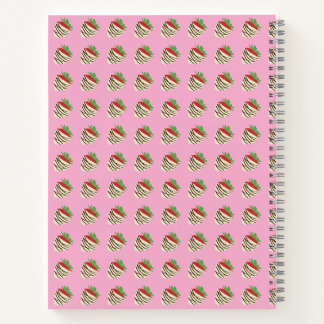 White Chocolate-Covered Spiral Notebook