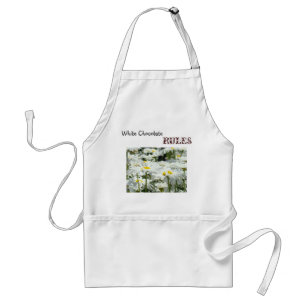 White Chocolate RULES aprons custom Holiday gifts