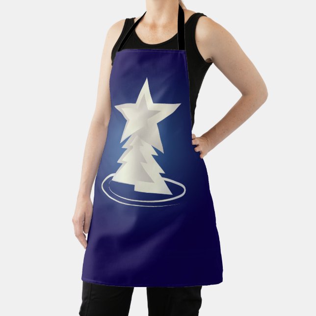 White Christmas Apron (Insitu)