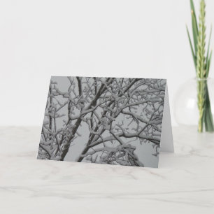 White Christmas Card