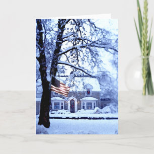 White Christmas Card