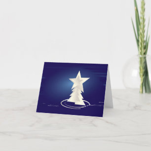 White Christmas Holiday Card