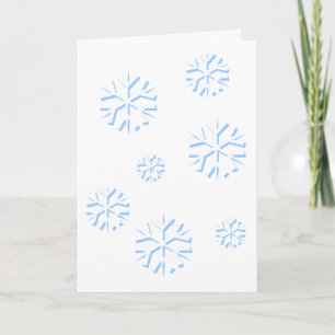 White Christmas Holiday Card