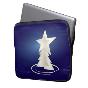 White Christmas Laptop Sleeve