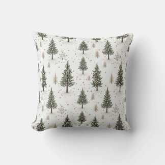white christmas pillow cushion