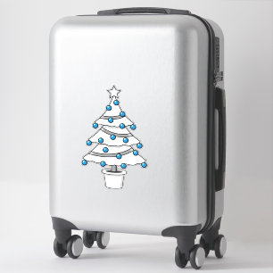 White Christmas Tree