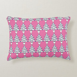 White Christmas Tree Decorative Cushion