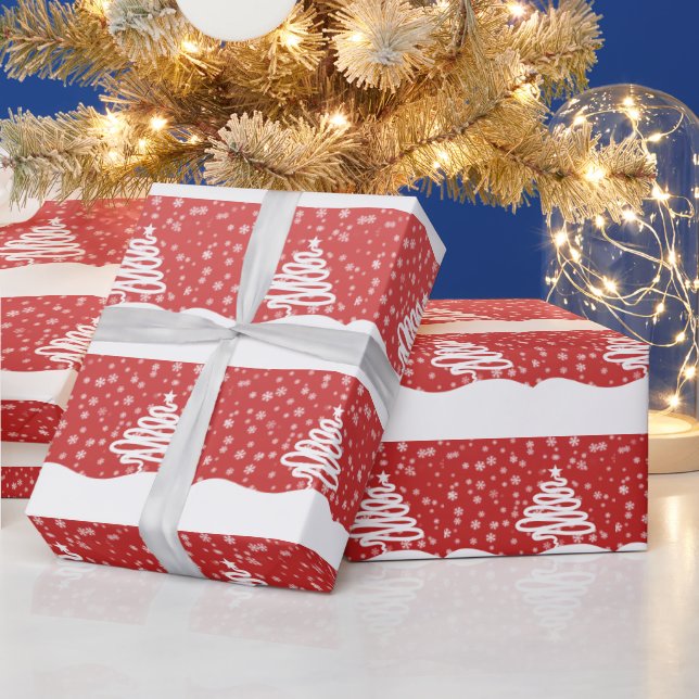 White Christmas Wrapping Paper (Holidays)