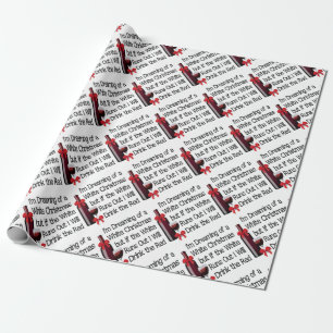 White Christmas Wrapping Paper