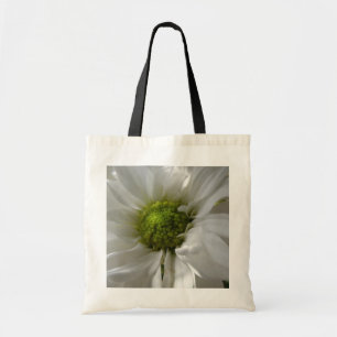 White Chrysanthemum Tote Bag