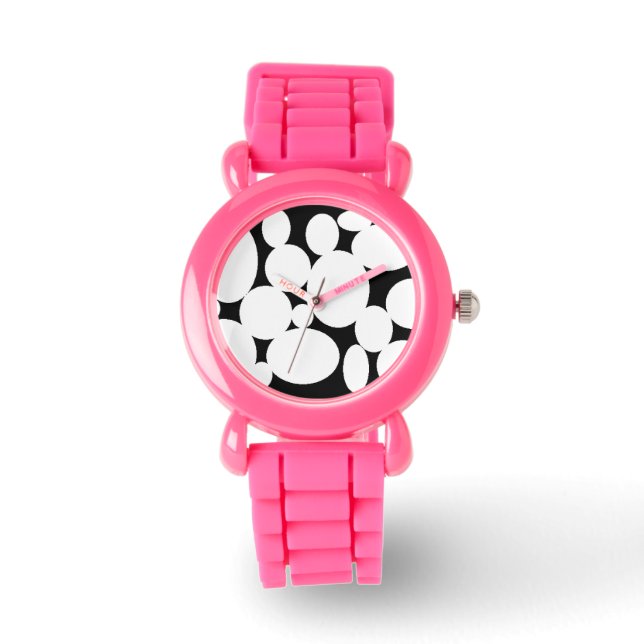 WHITE CIRCLES WATCH (Front)