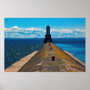 White City Lighthouse Poster