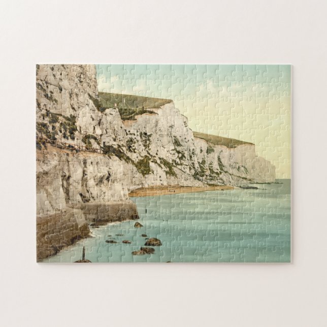 White Cliffs of Dover, Kent, England Jigsaw Puzzle (Horizontal)
