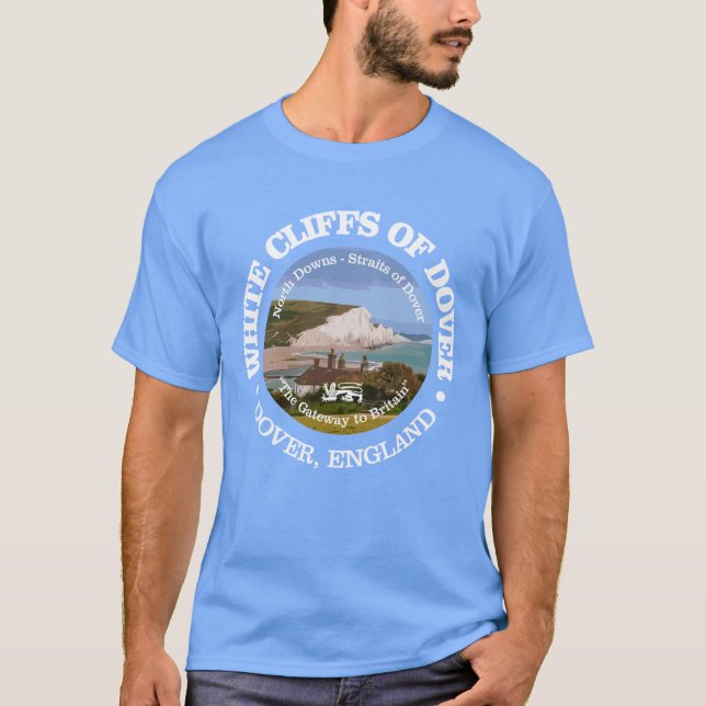 White Cliffs of Dover (rd) T-Shirt (Front)