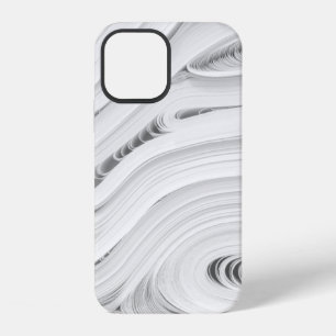 White cloth lot iPhone 12 case