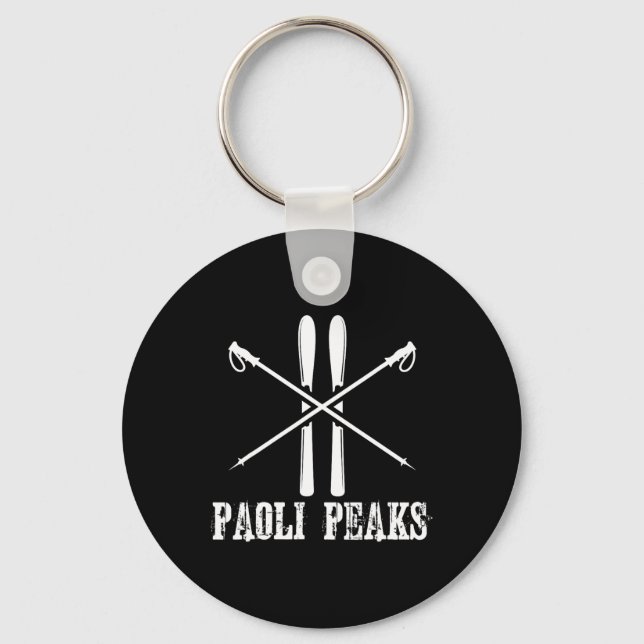 White Cloud Rain Drop Costume Christmas Halloween  Key Ring (Front)