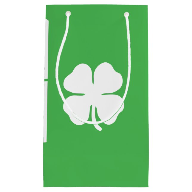 White Clover Leaf Gift Bag (Front)