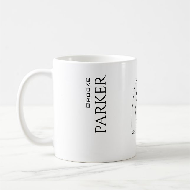  White Coat Ceremony Congratulations Doctor Coffee Mug (Left)