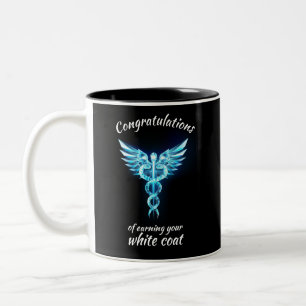 White Coat Ceremony Crystal Medical Two-Tone Coffee Mug