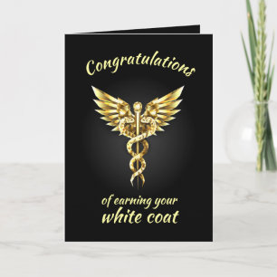 White Coat Ceremony Gold Medical Card