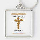 White Coat Ceremony Gold Medical, Square Gift Item
