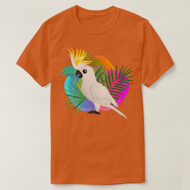 White Cockatoo T-Shirt (Design Front)