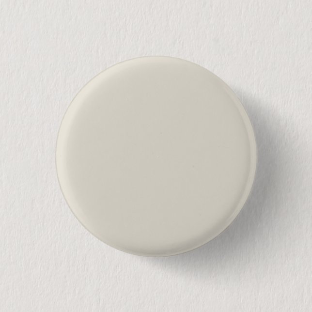 White Coffee Solid Colour 3 Cm Round Badge (Front)