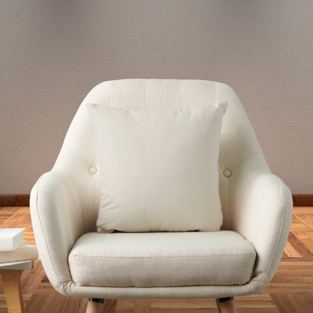 White Coffee Solid Colour Cushion (Creator Uploaded)