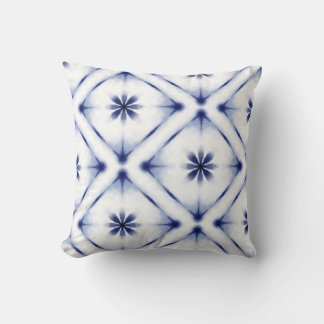 White colourful pillow design