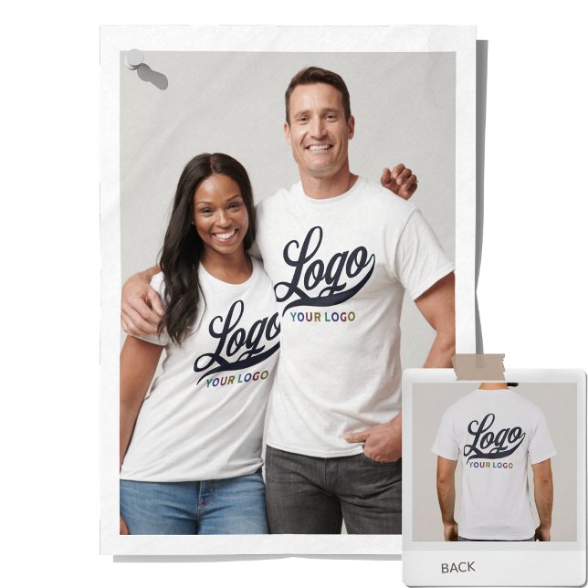 White Company Logo Swag Business Men Women T-Shirt (Creator Uploaded)