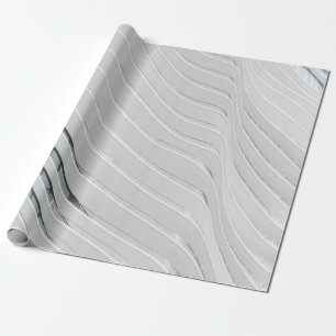 White concrete building wall wrapping paper