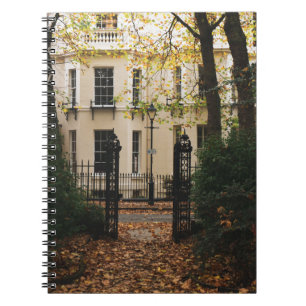 WHITE CONCRETE HOUSE SURROUNDED BY TREES DURING DA NOTEBOOK
