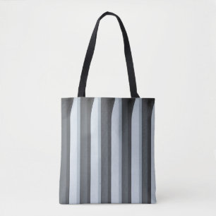 White concrete pavement tote bag