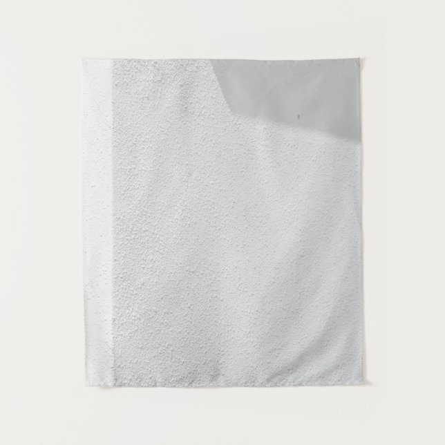 White concrete wall tapestry (Front)