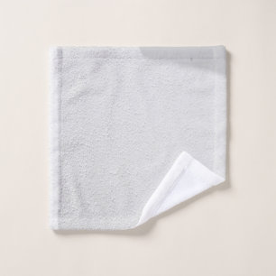 White concrete wall wash cloth