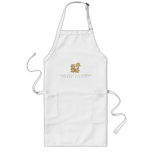 White Connecting Sober Schort - Sober & Strong Log Long Apron