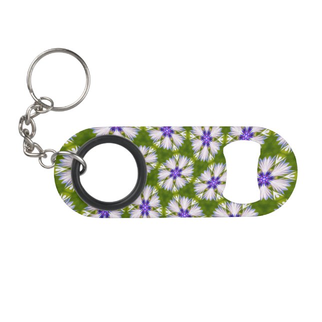 White Cornflowers Pattern (Front (Horizontal))