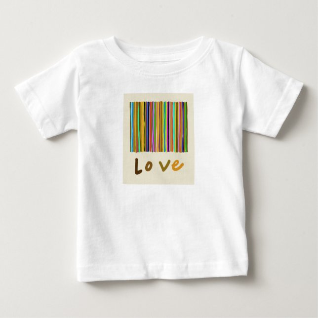 White Cotton Love T-shirt (Front)