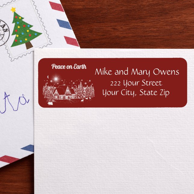 White Country Christmas Peace on Earth  (Creator Uploaded)