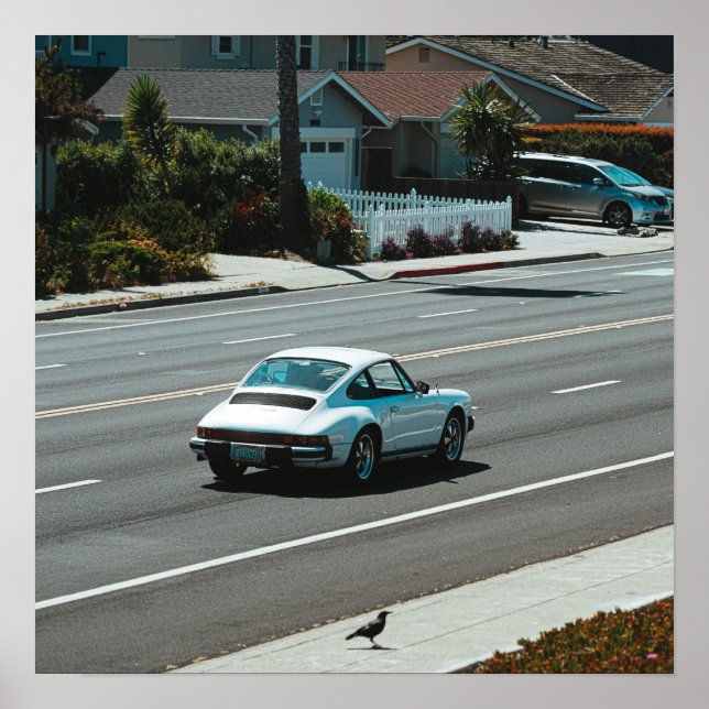 White Coupe Poster (Front)
