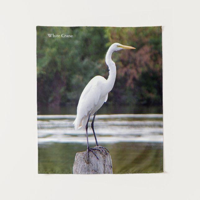 White Crane tapestry (Front)